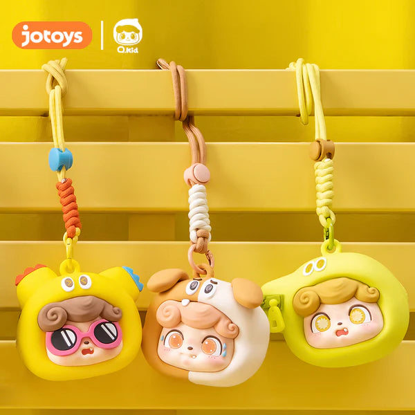 Q.Kid: Emotional Hairy Monsters Series (Headphone Case)