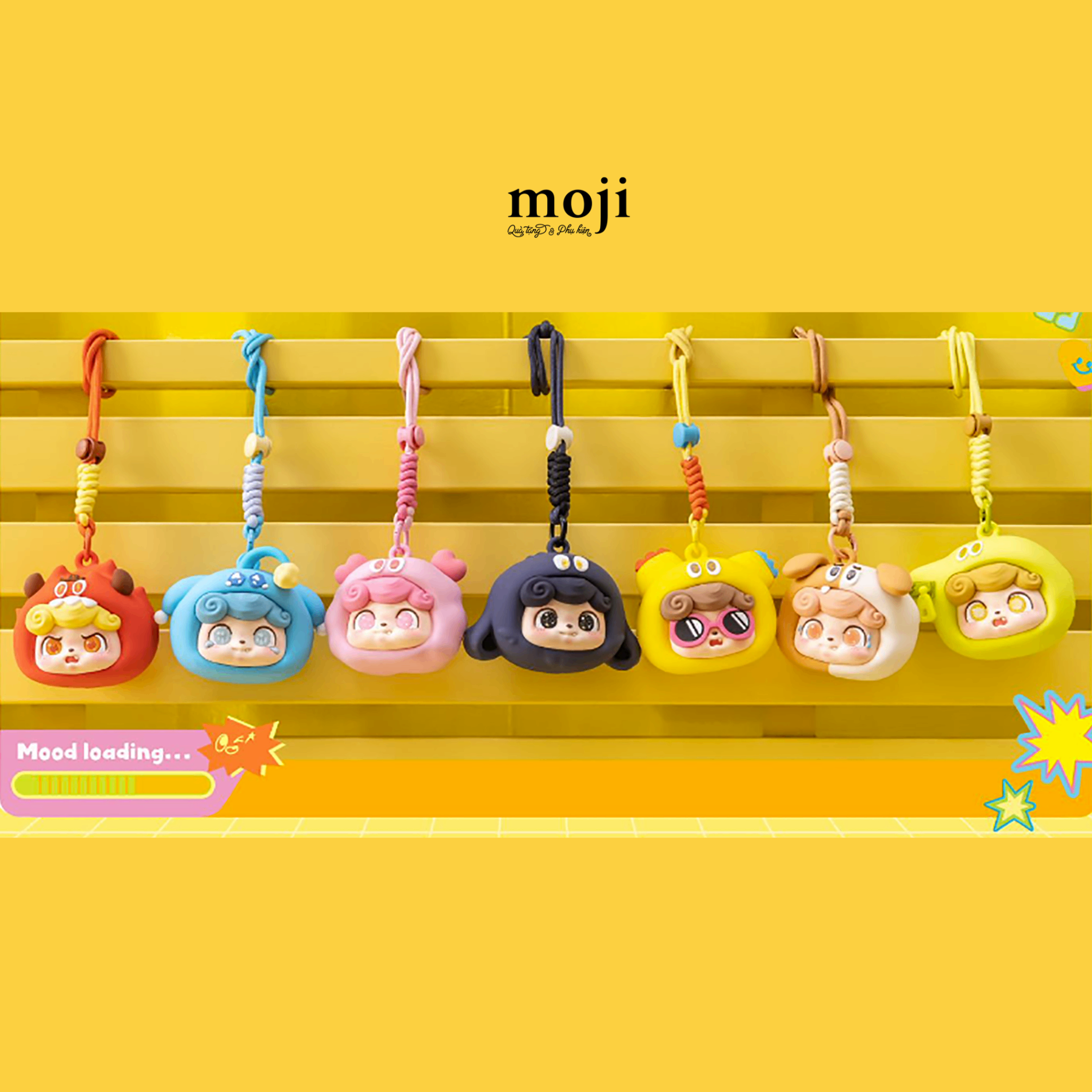 Q.Kid: Emotional Hairy Monsters Series (Headphone Case)