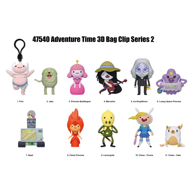 Adventure Time (series 2) Bag Clip - DKB