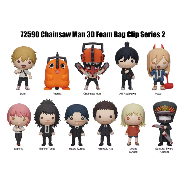 Chainsaw Man (series 2) Bag Clip - DKB