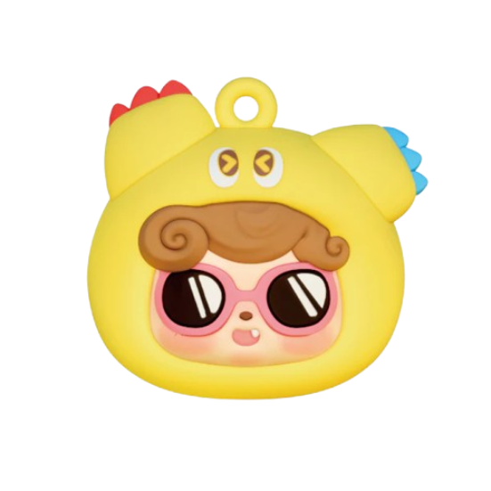 Q.Kid: Emotional Hairy Monsters Series (Headphone Case)